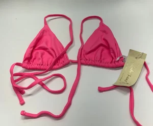 Fashion Baby Pink Anna Top | Gone Bananas Beachwear | San Diego, CA | Triangle Top