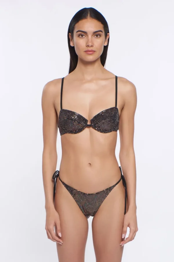 Outlet Beauty Ari Bikini Bottom Tie Side Bottom | Minimal Coverage Bottom