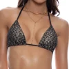 New Buzzing Seamless Triangle Top Triangle Top