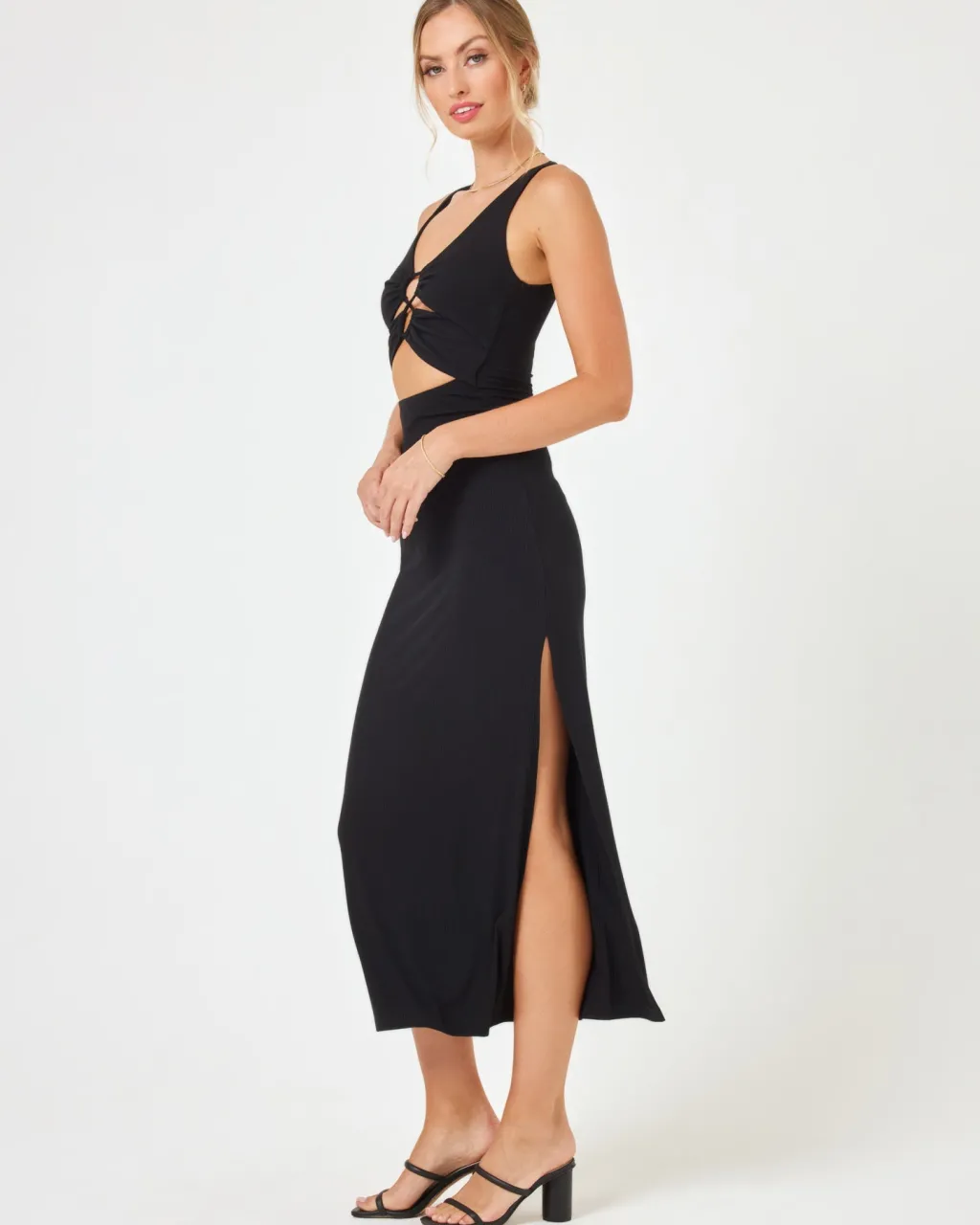 black_camille_dress__gone_2.webp Discount Black Camille Dress | Gone Bananas Beachwear | San Diego | Swimwear Dresses
