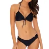 Clearance Cosita Buena Molded Push Up Bandeau Halter Top | Gone Bananas Beachwear Push Up Top