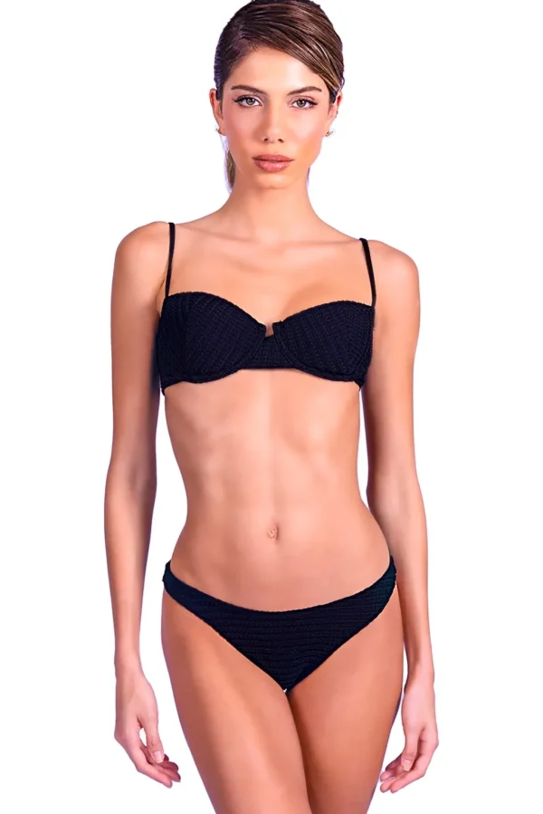 New Fabulous Bikini Bottom Ruched Bottom | Minimal Coverage Bottom
