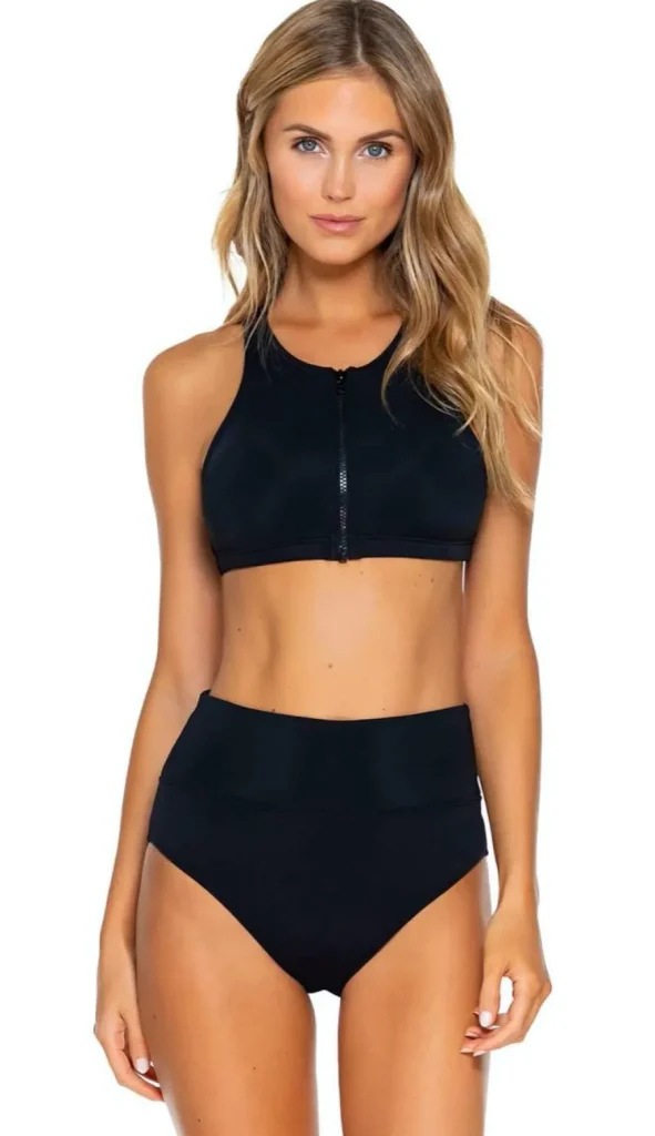 Hot Hannah High Waist Bottom at Gone Bananas Beachwear, San Diego High Waist Bottom | Full Coverage Bottom