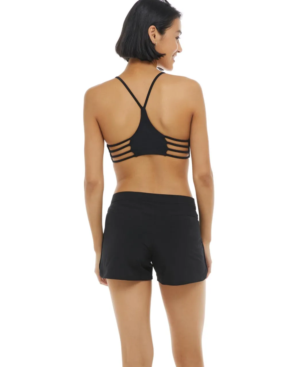 black_smoothies_blacks_be_0.webp Discount Smoothies s Beach Vapor Short | Gone Bananas Beachwear | SD Full Coverage Bottom