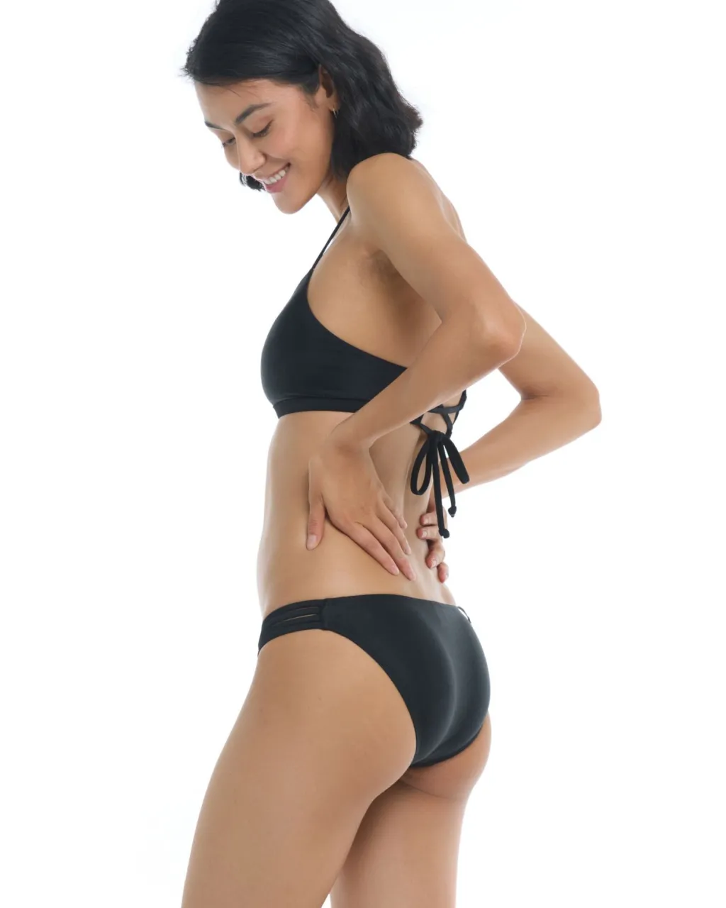 black_smoothies_flirty_su_0.webp New Smoothies Flirty Surf Rider Bottom | Gone Bananas Beachwear | SD Full Coverage Bottom