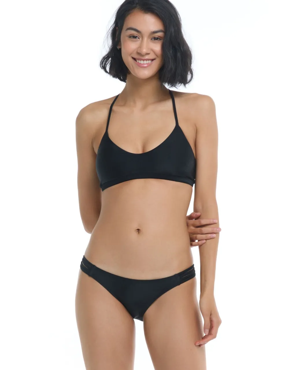 black_smoothies_flirty_su_1.webp New Smoothies Flirty Surf Rider Bottom | Gone Bananas Beachwear | SD Full Coverage Bottom