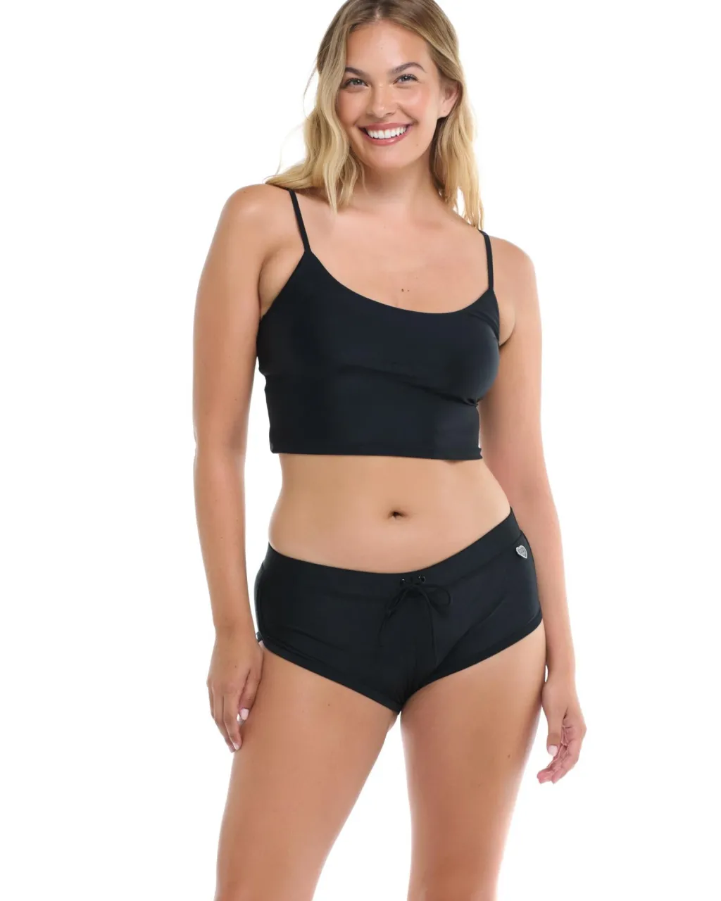 black_smoothies_sidekick__1.webp Discount Smoothies Sidekick Bottom | Gone Bananas Beachwear | San Diego Full Coverage Bottom