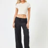 Hot Black Sundown Cargo Pant Shorts, Pants And Skirts