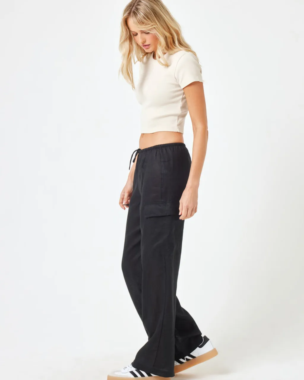 black_sundown_cargo_pant_2.webp Hot Black Sundown Cargo Pant Shorts, Pants And Skirts
