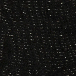 Hot Black Thin Metallic Princess Triangle Top Triangle Top