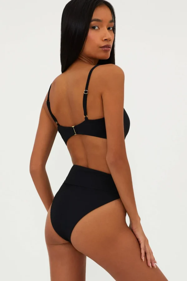 Outlet Waffle Highway Bottom | Gone Bananas Beachwear | San Diego Moderate Coverage Bottom