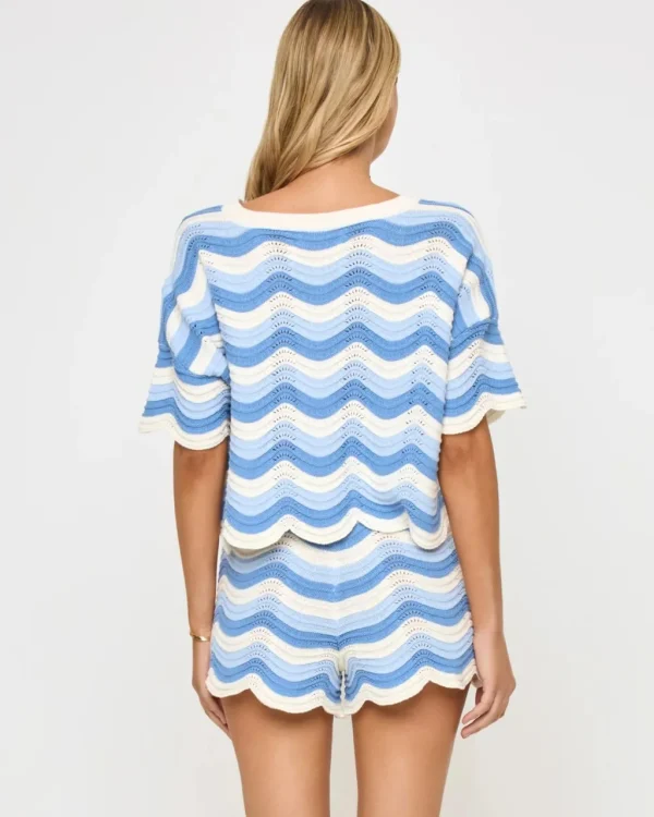 Fashion Blue Crush Make Waves Short | Gone Bananas Beachwear | San Diego, CA | Shorts, Pants And Skirts