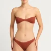 Clearance Bronze Shimmer The Layla Top Bandeau Top