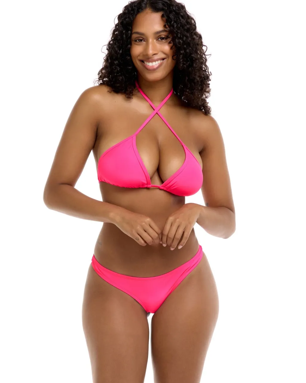 bubble_gum_smoothies_dita_3.webp Best Bubble Gum Smoothies Dita Top | Gone Bananas Beachwear | San Diego Triangle Top