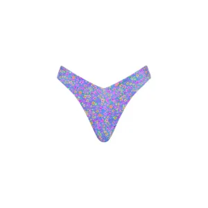 Hot Bubblegum Blossom Y Cheeky Bikini Bottom Minimal Coverage Bottom | High Leg Bottom