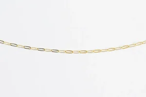 Sale Dainty Paperclip Chain Necklace Jewelry