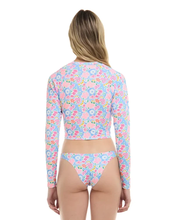 Hot Daydream Let It Be Crop Rashguard Cover Ups