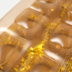 Discount Disco Gold PVC Retro Lie-On Floats