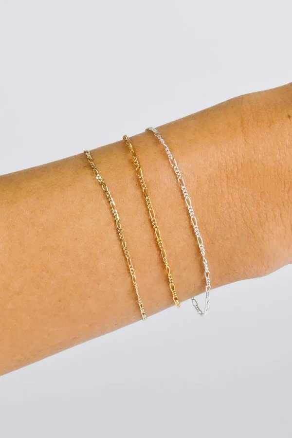 Clearance Figaro Chain Bracelet Jewelry