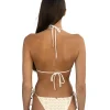 Sale Metal Rhinestone Bottom Tie Side Bottom | Moderate Coverage Bottom