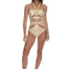 Online Gold Rush Sail On Braided Cut Out One Piece High Leg One Pieces