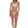 Best Gold Rush Sail On One Shoulder Braided Laced Back Top One Shoulder Top