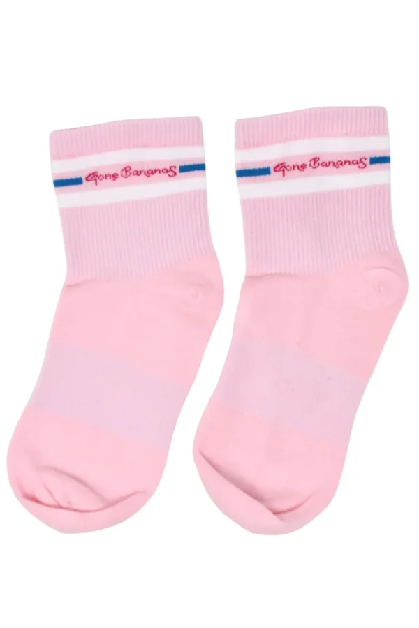 Sale Gone Bananas Beachwear Striped Ankle Sock Socks