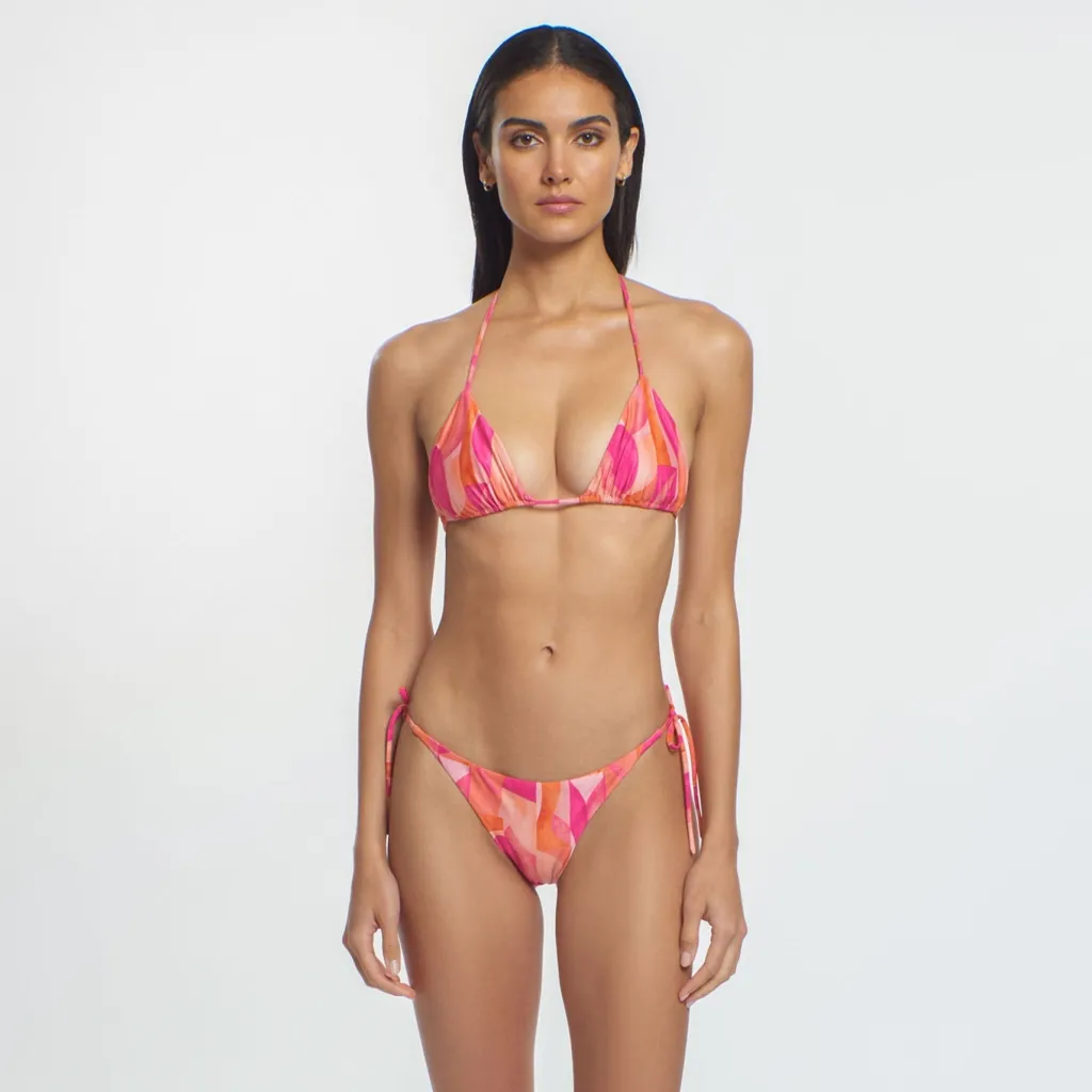 grapefruit_grove_fifi_bik_0.webp Clearance Grapefruit Grove Fifi Bikini Top | Gone Bananas Beachwear | San Diego Triangle Top