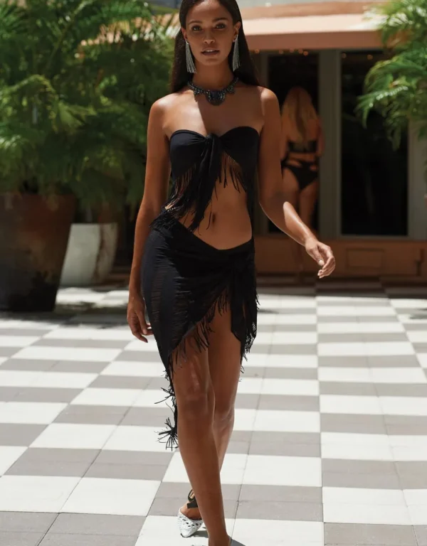 Clearance Haute Summer Long Pareo | Gone Bananas Beachwear | San Diego | Swim Cover Ups