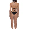 Outlet Inner Circle Ring Seamless Ruched Back Brazilian Tie Side Bottom Tie Side Bottom | Minimal Coverage Bottom