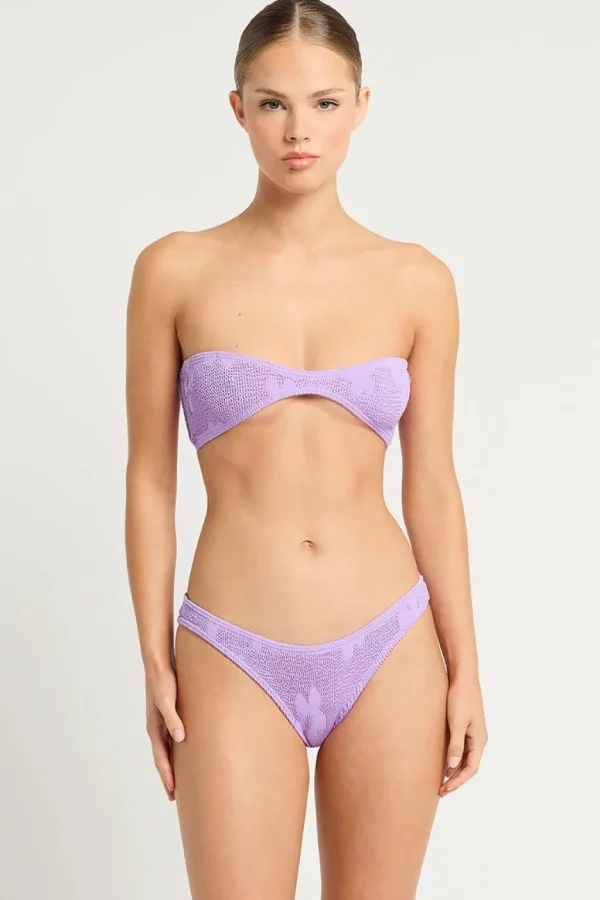 Clearance Lavender Floral The Layla Top Bandeau Top