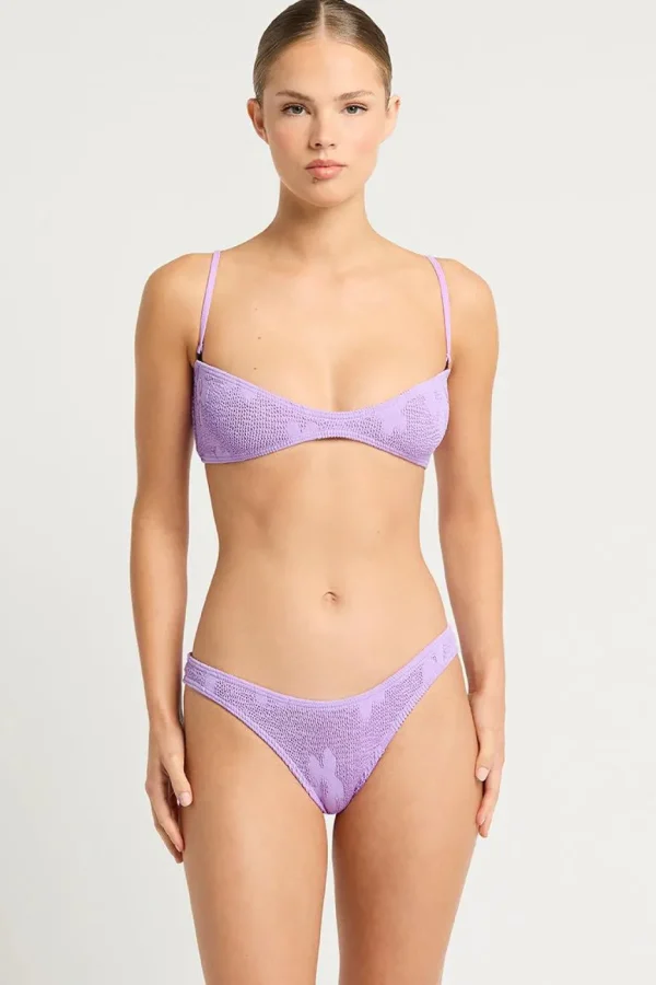 Clearance Lavender Floral The Layla Top Bandeau Top