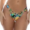 New Love By The Sun Ring Strappy Ruched Back Bottom Ruched Bottom | Minimal Coverage Bottom