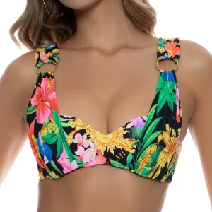 Clearance Love By The Sun Wide Strap Ring Underwire Top Underwire Top