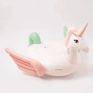 Fashion Luxe Ride-On Unicorn Coral Ombre Floats