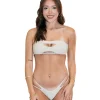 Best Natural Overlay 2-Slit Bandeau Top Bandeau Top