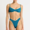 Online Ocean Shimmer The Gracie Top | Gone Bananas Beachwear | SD | Swimwear Underwire Top
