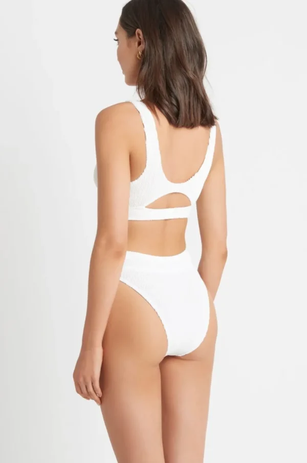 Fashion Optic White The Sasha Top | Gone Bananas Beachwear | San Diego | Swim Bralette Top