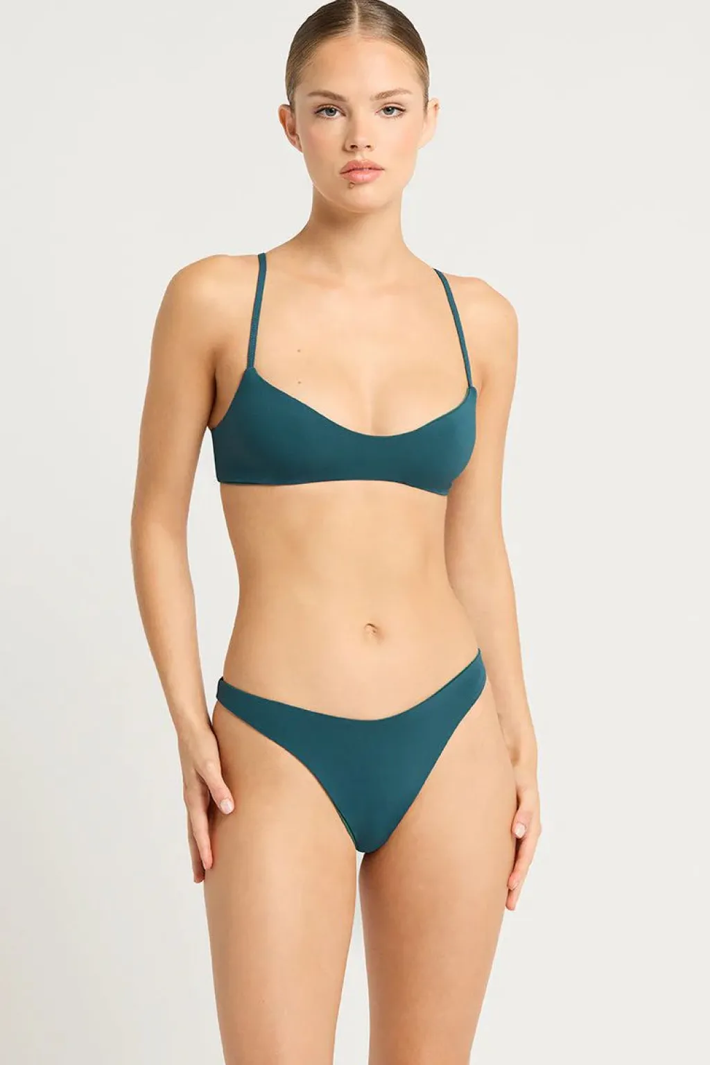 petrol_blueforest_sia_bri_2.webp Outlet Petrol Blue/Forest Sia Brief Bottom Thong Bottom | Minimal Coverage Bottom