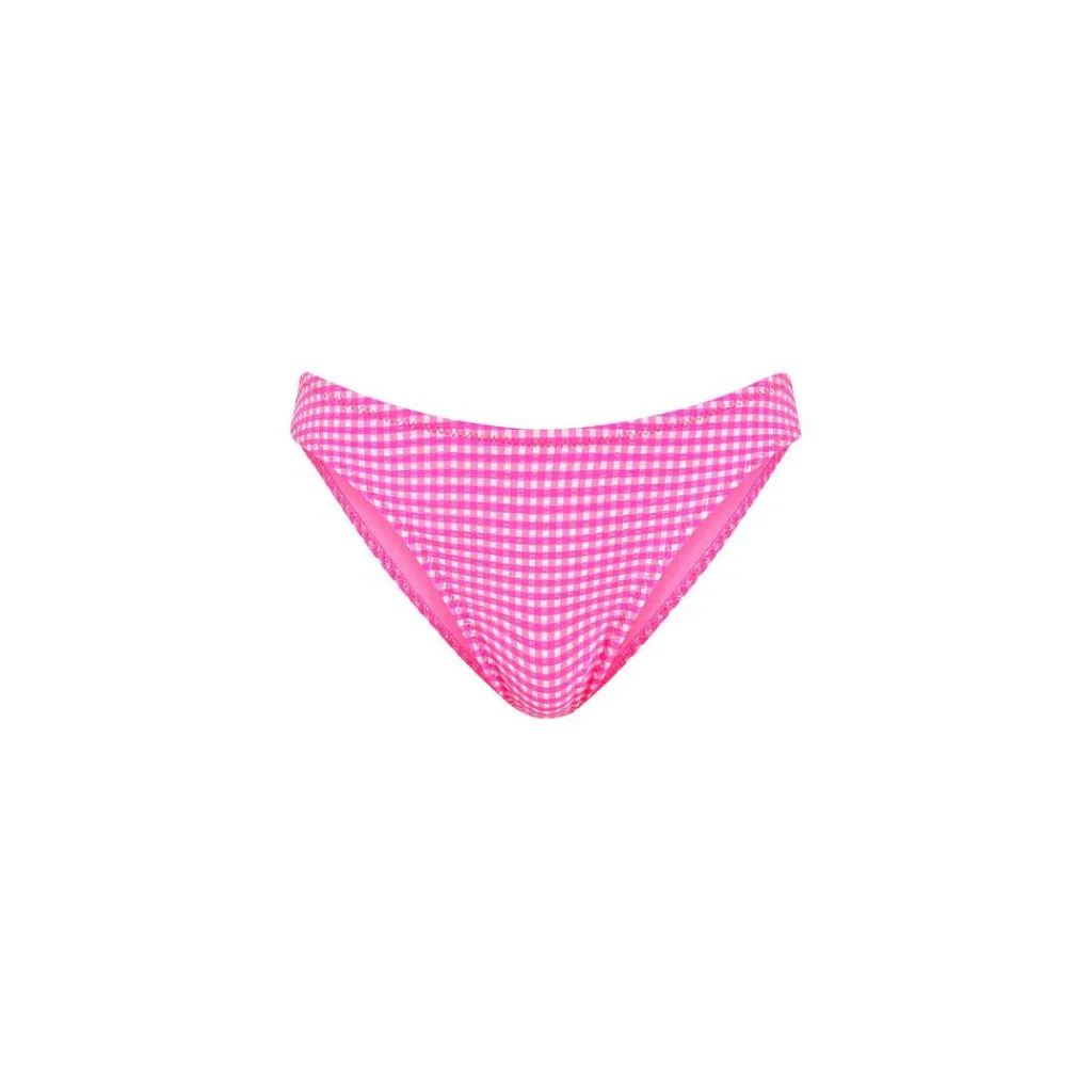 Clearance Pink Diva Vintage V Full Coverage Bottom | Gone Bananas Beachwear | San Diego, CA Full Coverage Bottom