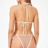 Clearance Saddle/Cream Levy Bikini Bottom Tie Side Bottom | Minimal Coverage Bottom