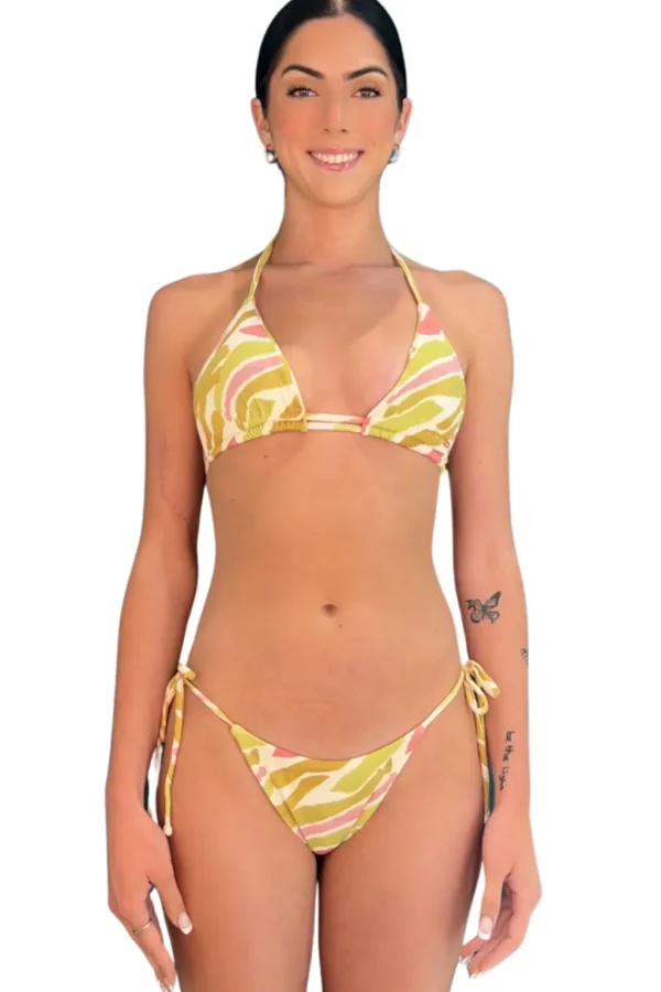 Hot Santa Monica Luiza Bikini Bottom Tie Side Bottom | Minimal Coverage Bottom