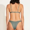 Outlet Sea Green EcoRib California High Leg Bottom | | Gone Bananas Beachwear Minimal Coverage Bottom | High Leg Bottom