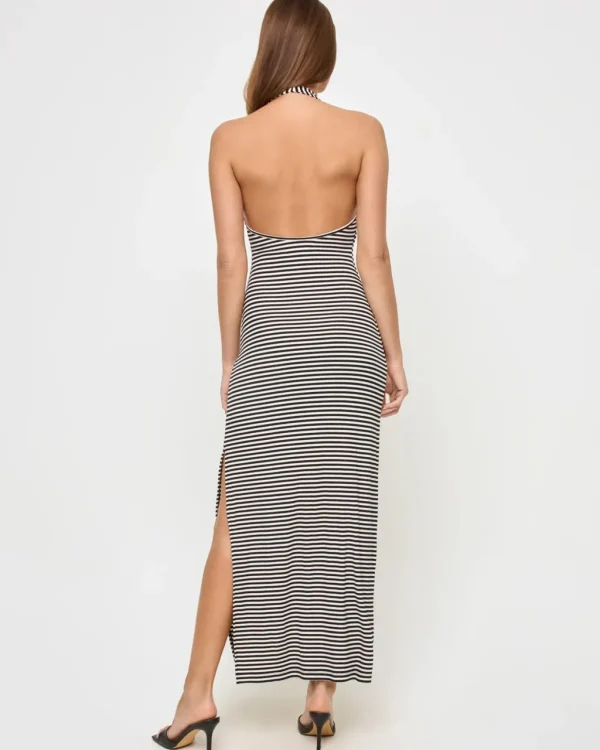 Clearance See Both Sides Stripe London Dress | Gone Bananas Beachwear | San Diego, CA | Dresses