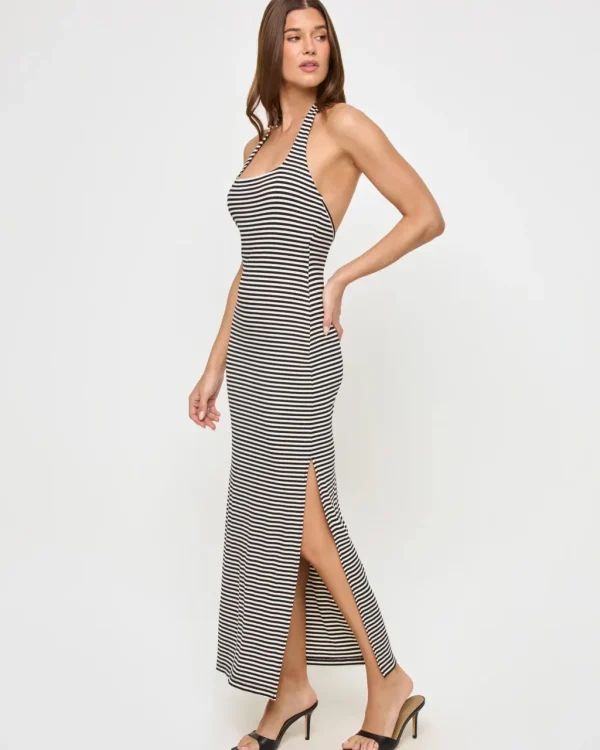 Clearance See Both Sides Stripe London Dress | Gone Bananas Beachwear | San Diego, CA | Dresses