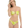 Fashion Shade Key Lime Irene Top | Gone Bananas Beachwear | San Diego, CA | Bandeau Top