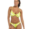 Hot Shade Key Lime Solo Top | Gone Bananas Beachwear | San Diego, CA | Cup Size Top
