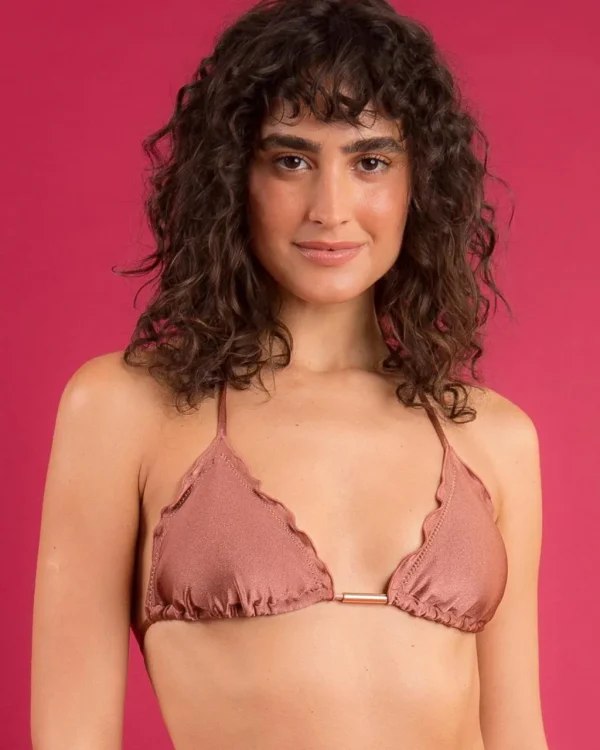Sale Shimmer Frufru Top Triangle Top