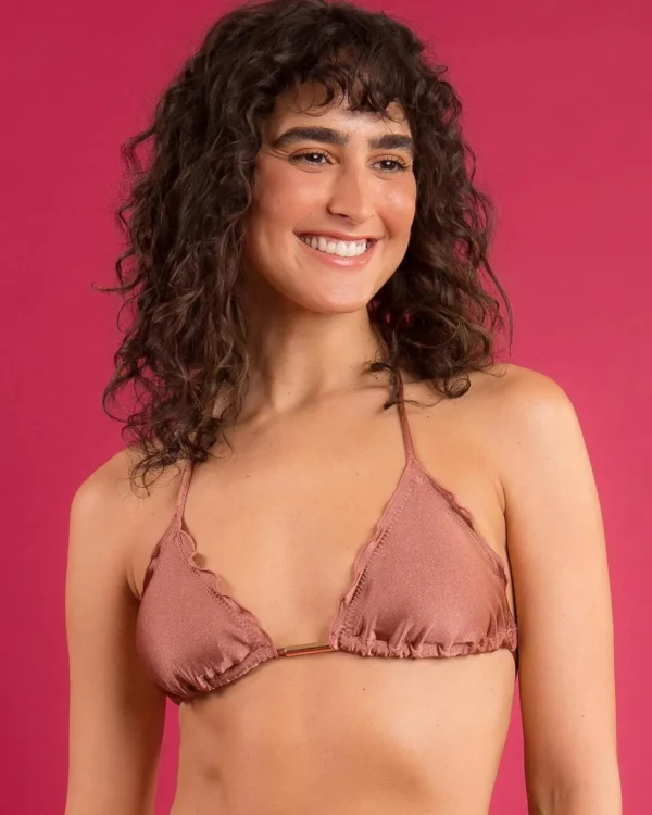 Sale Shimmer Frufru Top Triangle Top