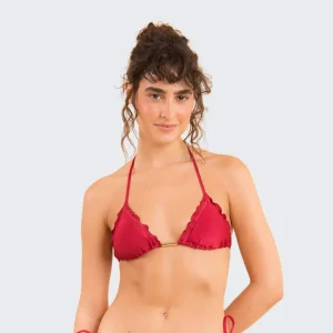 Outlet Shimmer Divino Frufru Top Triangle Top